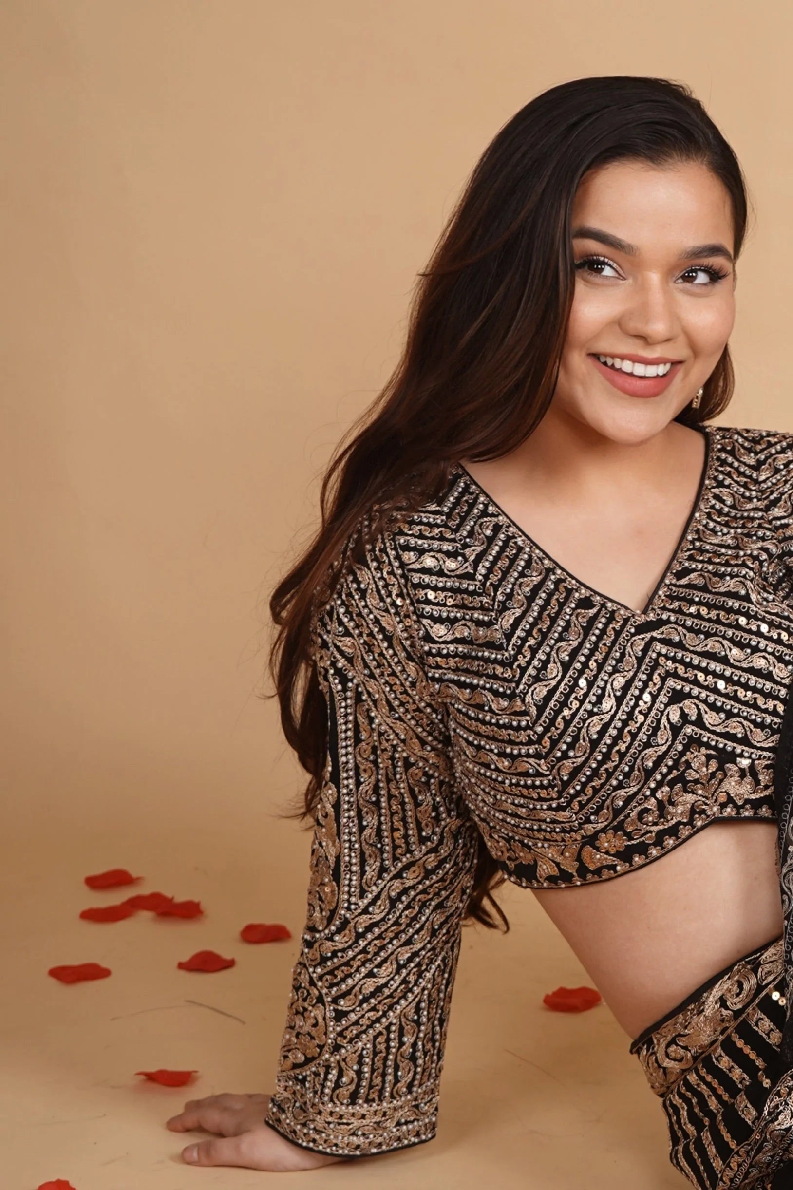 Shadow Lehenga Lehenga