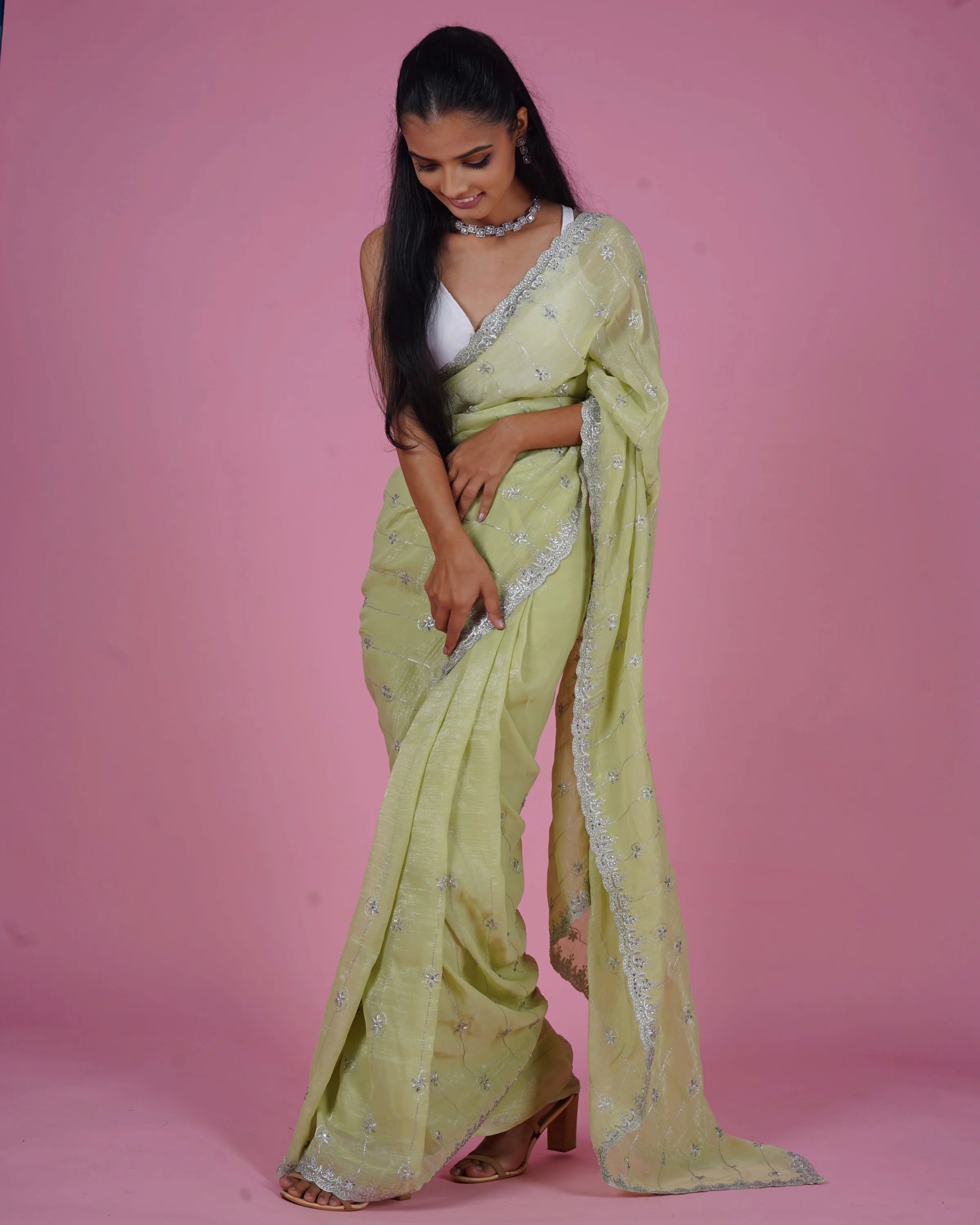 Pastel Saree saree