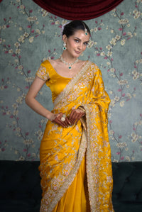Chandrika Haldi Saree