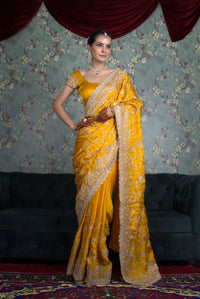 Chandrika Haldi Saree