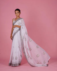 Cotton Saree Grey saree