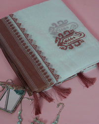 Cotton Saree Mehroon saree