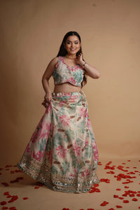 Floral Lehenga