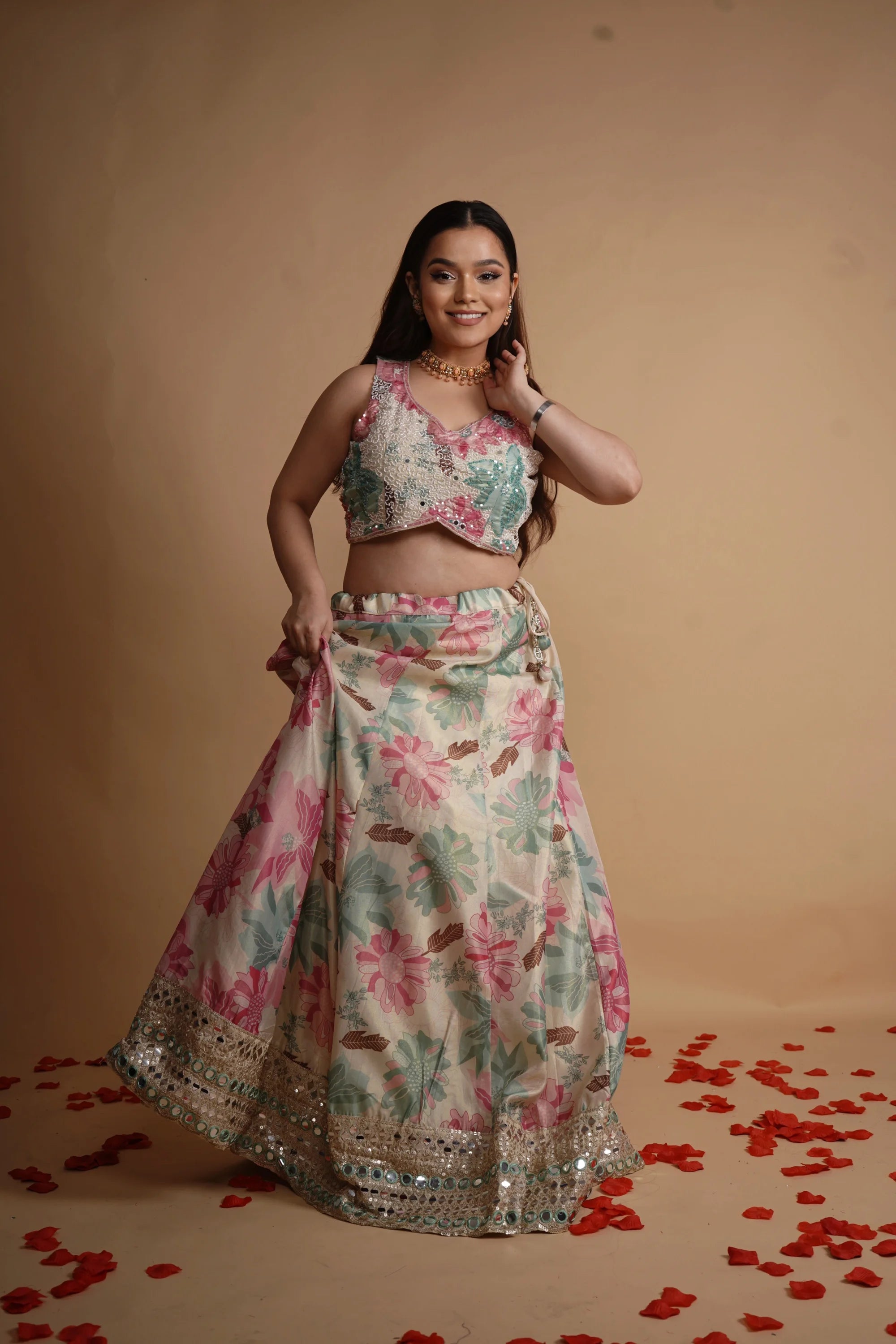 Floral Lehenga