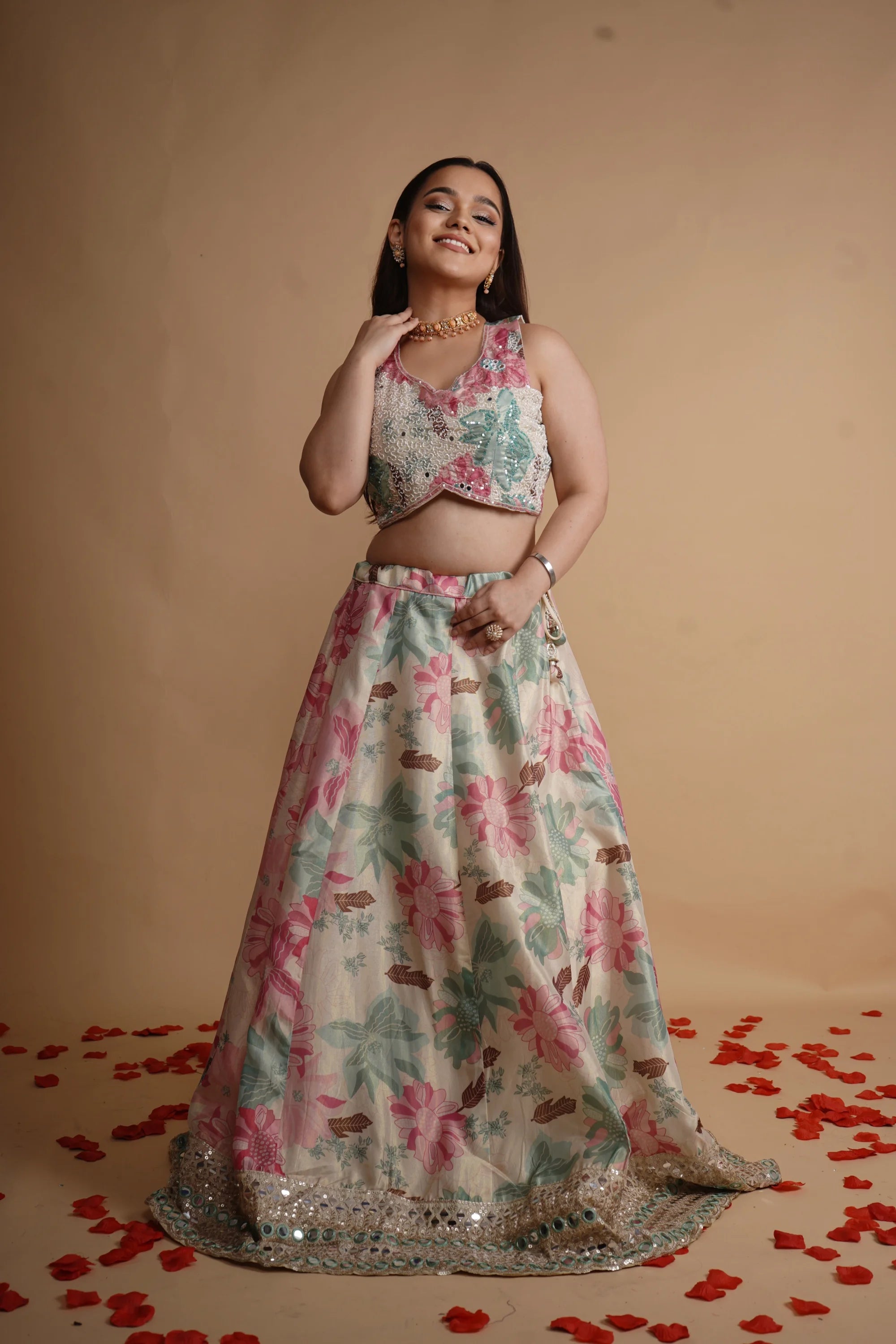 Floral Lehenga