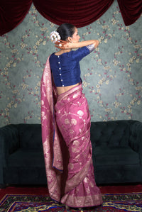 Indira Pink Saree