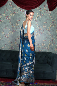 Neelima Blue Saree