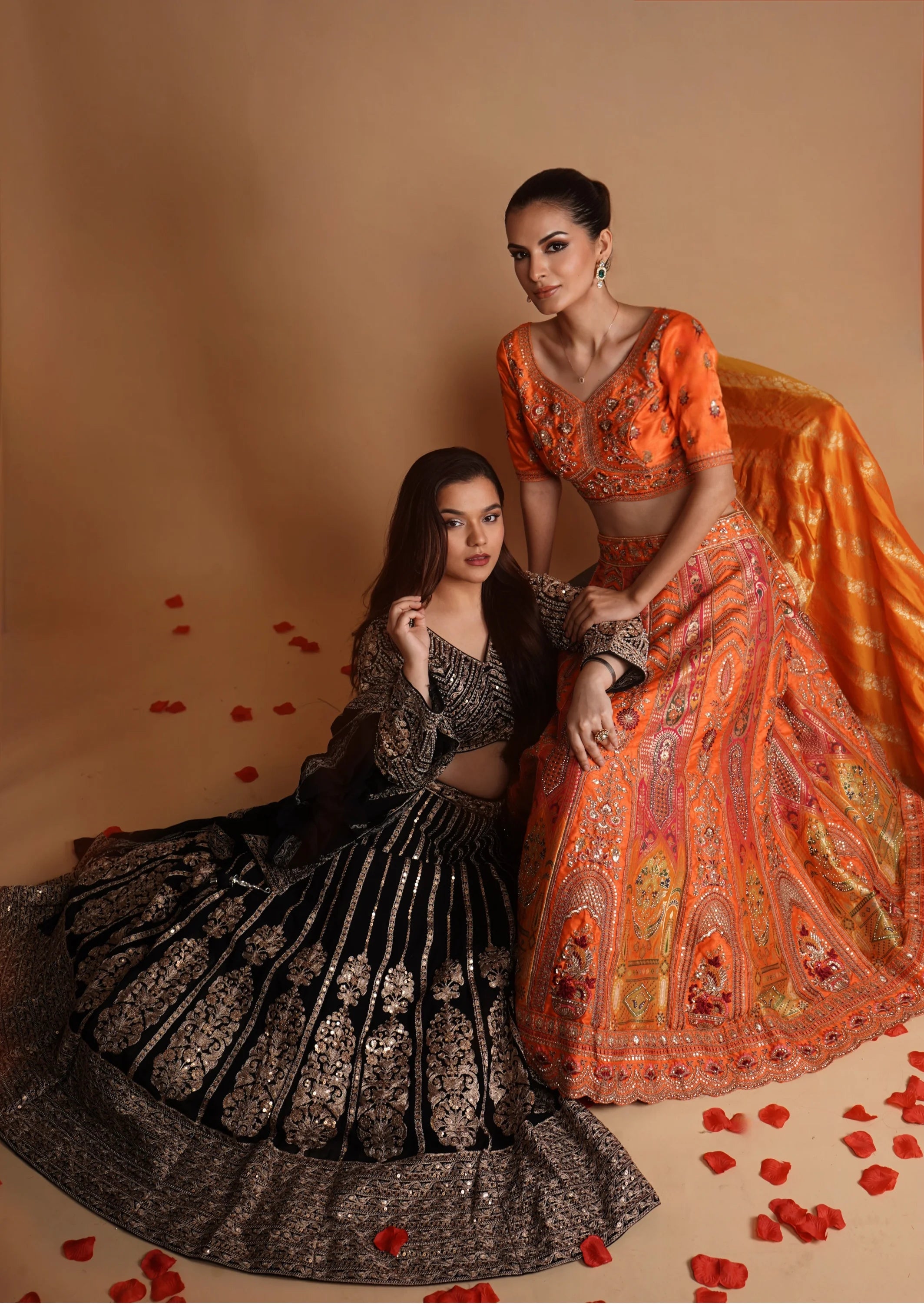 Shadow Lehenga Lehenga