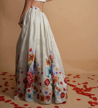 Pastel Floral Lehenga Lehenga