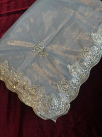 Pastel Sarees With Embroidery - saree