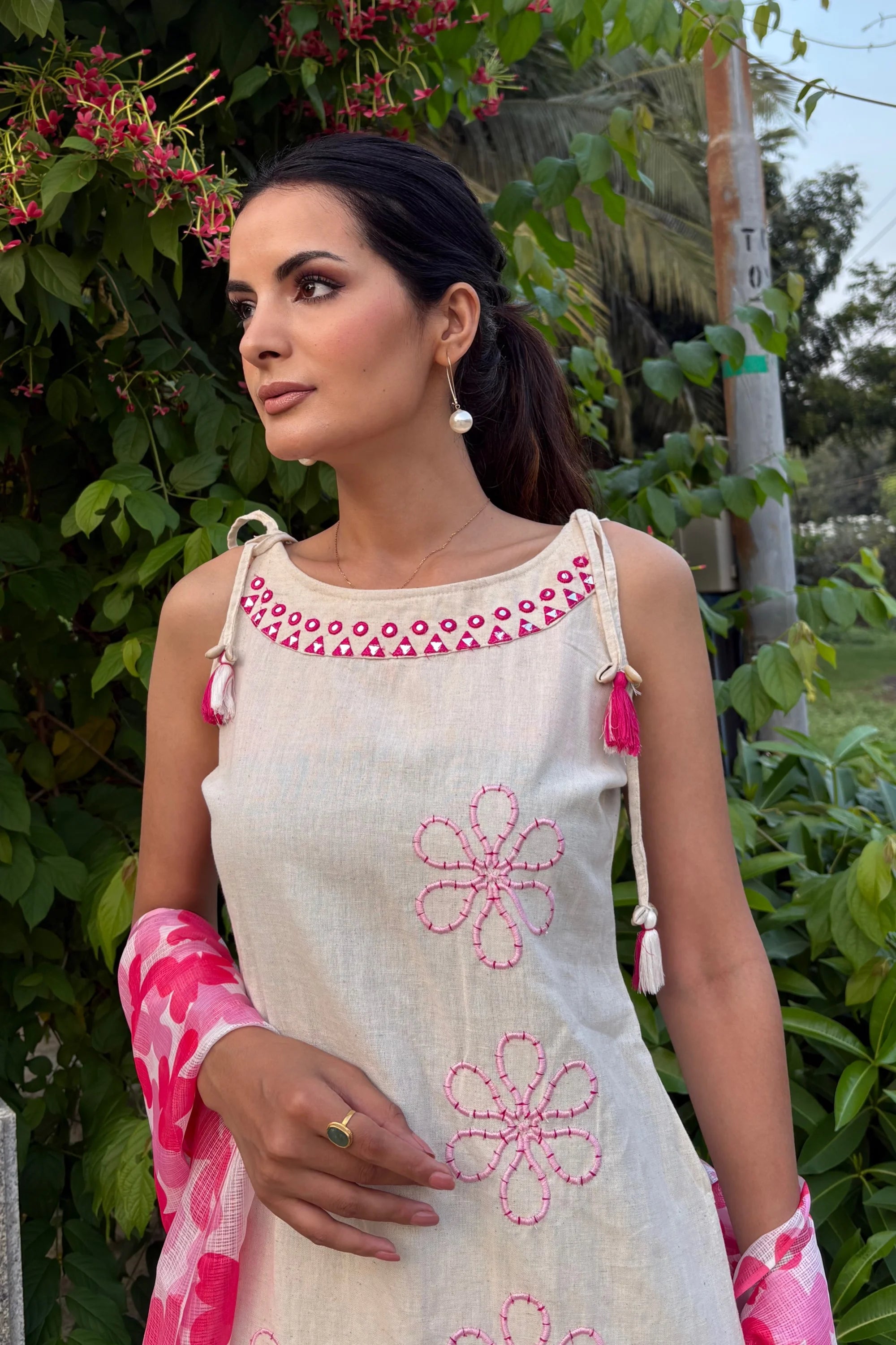 Pink 3 piece set - L - Suit