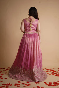 Rich Pink Lehenga