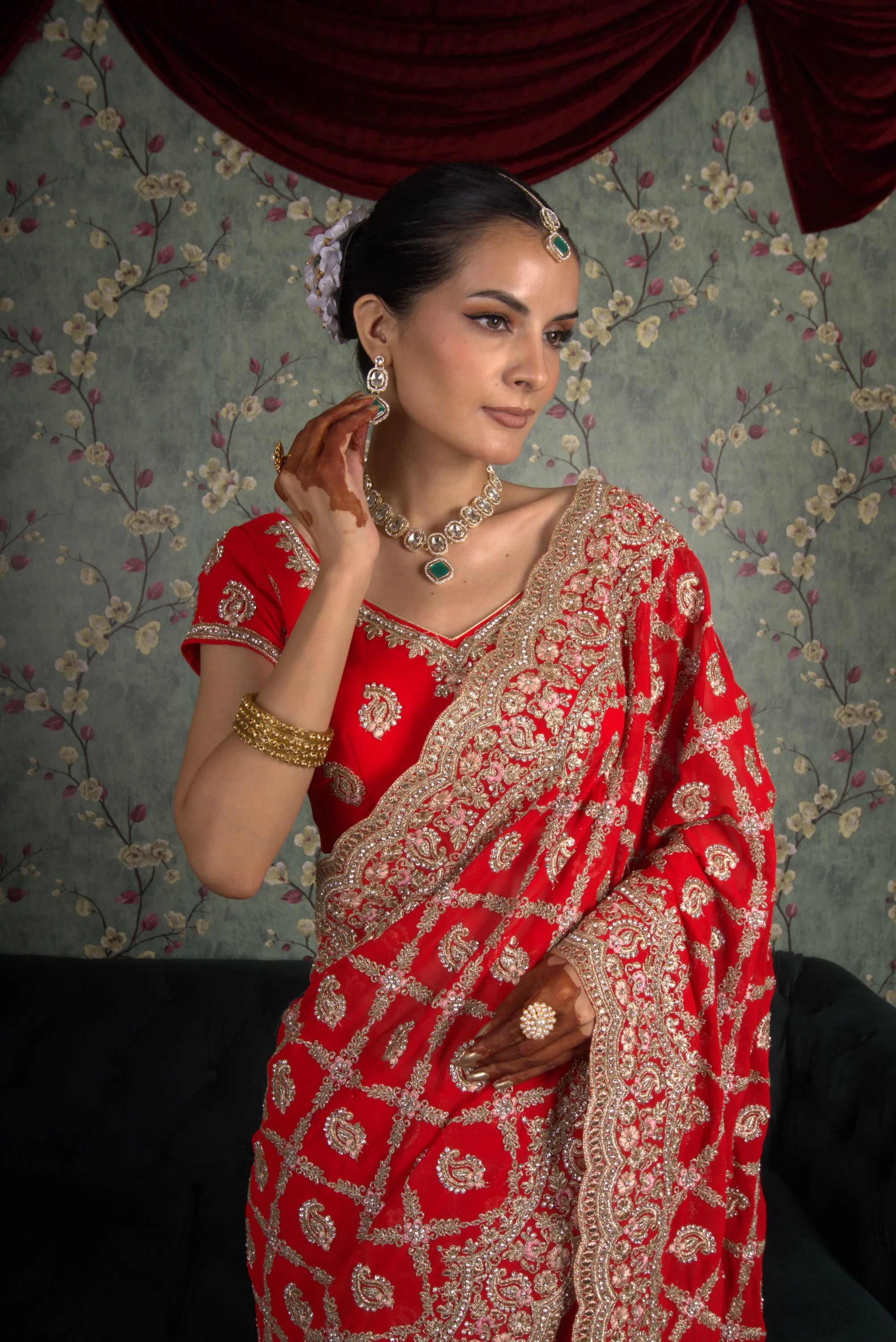 Sindoor Saree - saree