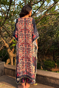 Ajrakh kaftan set - Kaftan