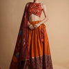 Brown Royal Lehenga