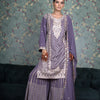 Chandani Raat Purple Sharara