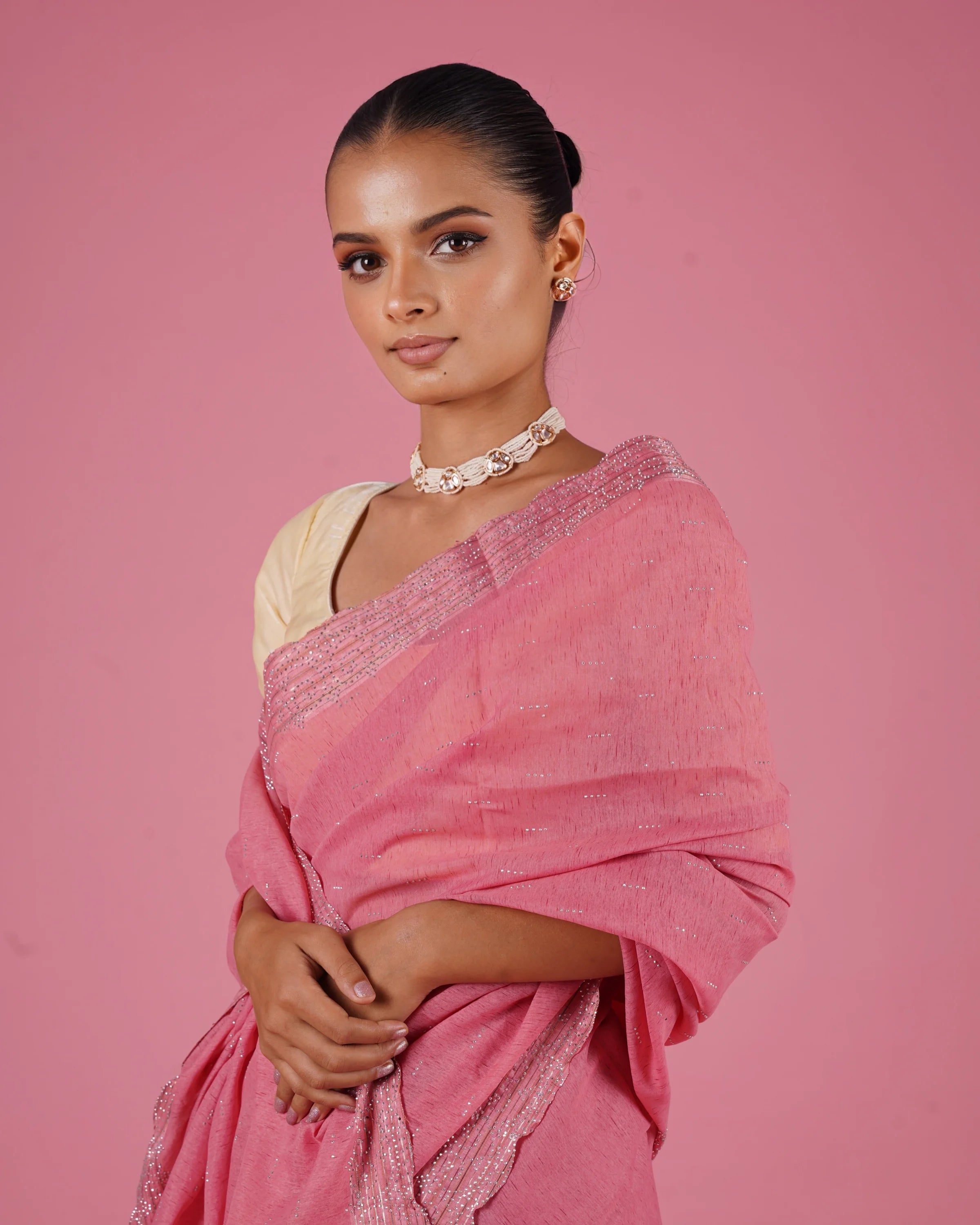 Cotton saree