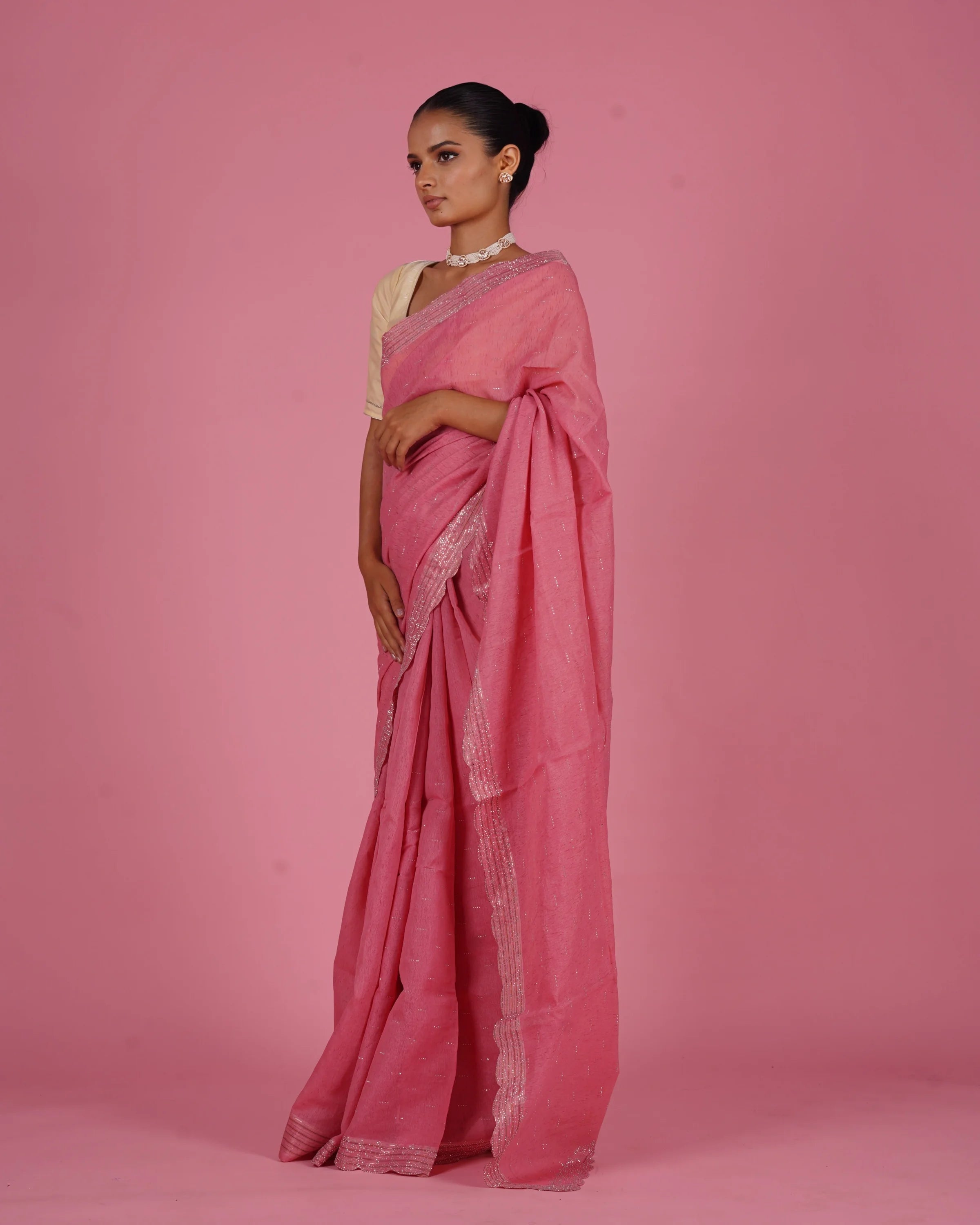 Cotton saree