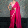 Gulabi Noor Saree
