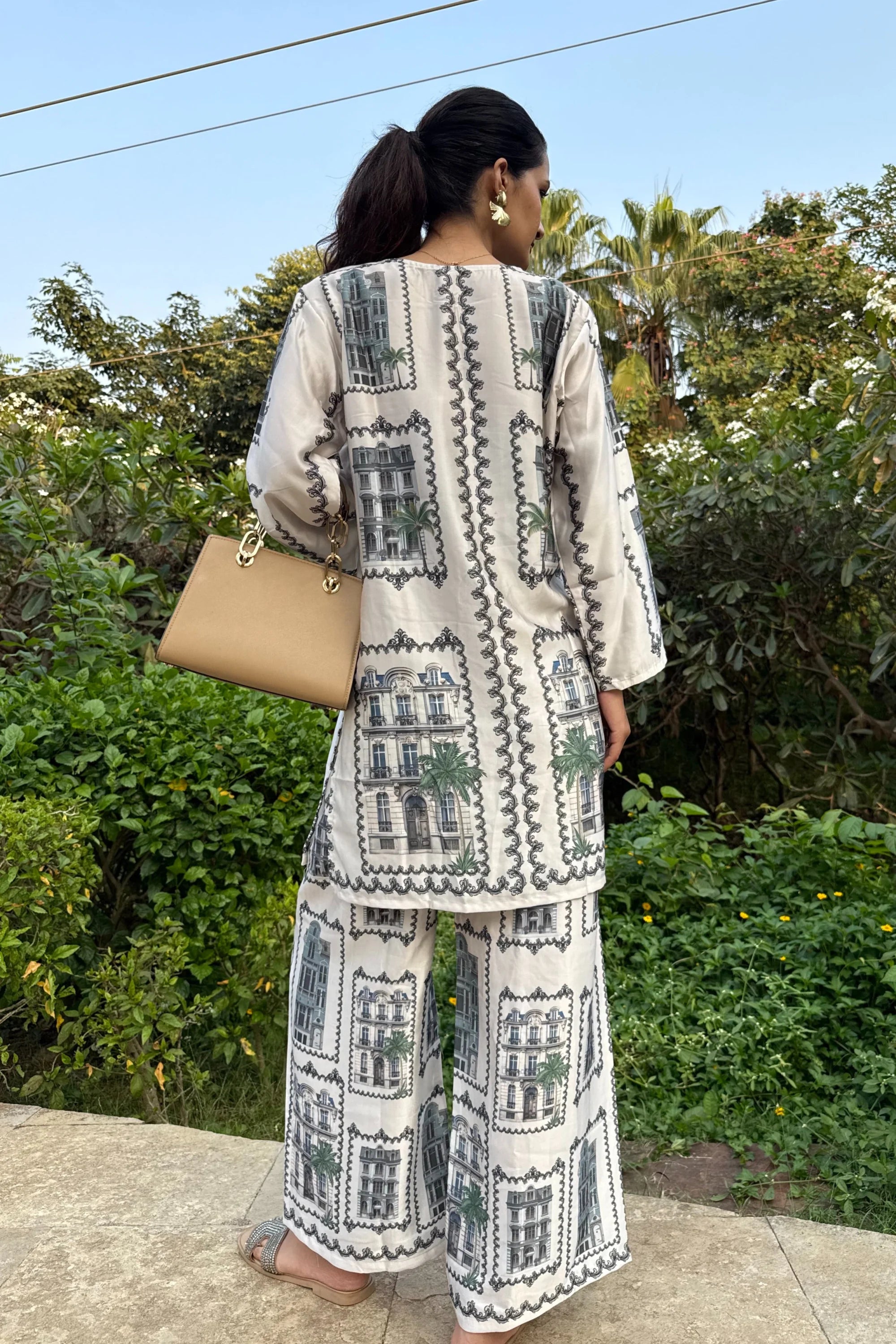 Off white co-ord set - M - Co-ord set