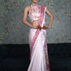 Pearl White Saree