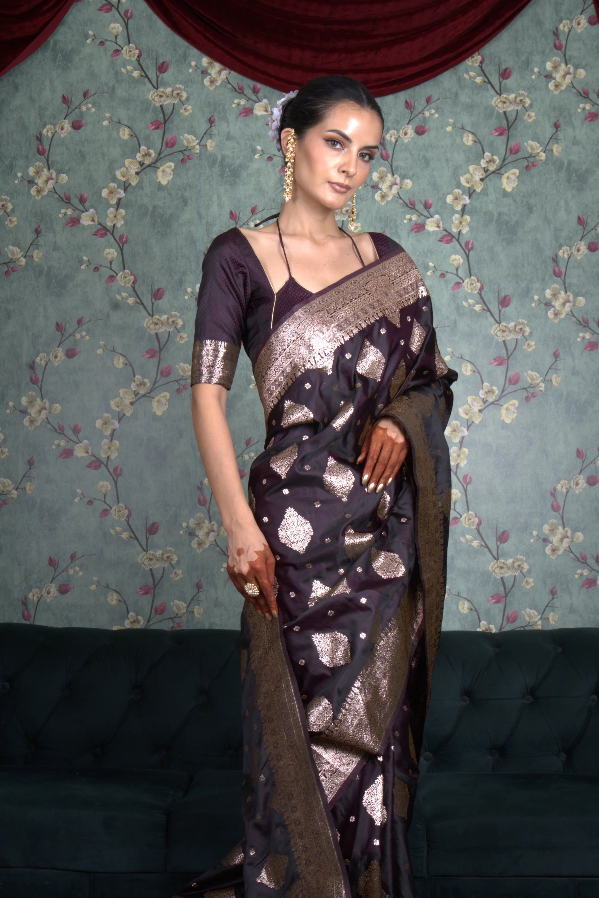 Raat Ki Rani Saree