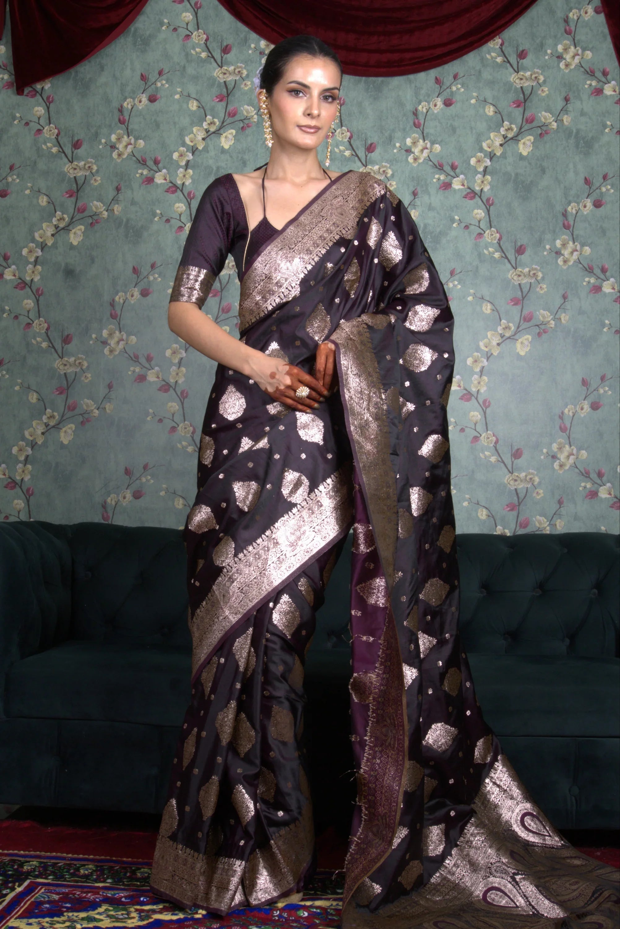 Raat Ki Rani Saree